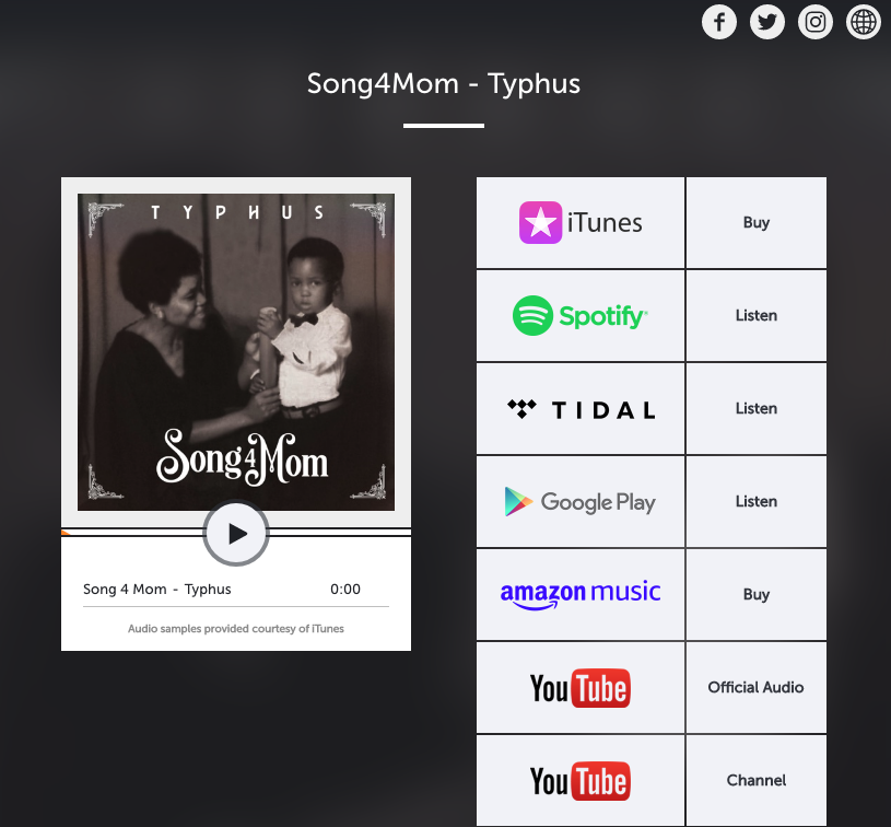 Case Study: Typhus – “Song4Mom”